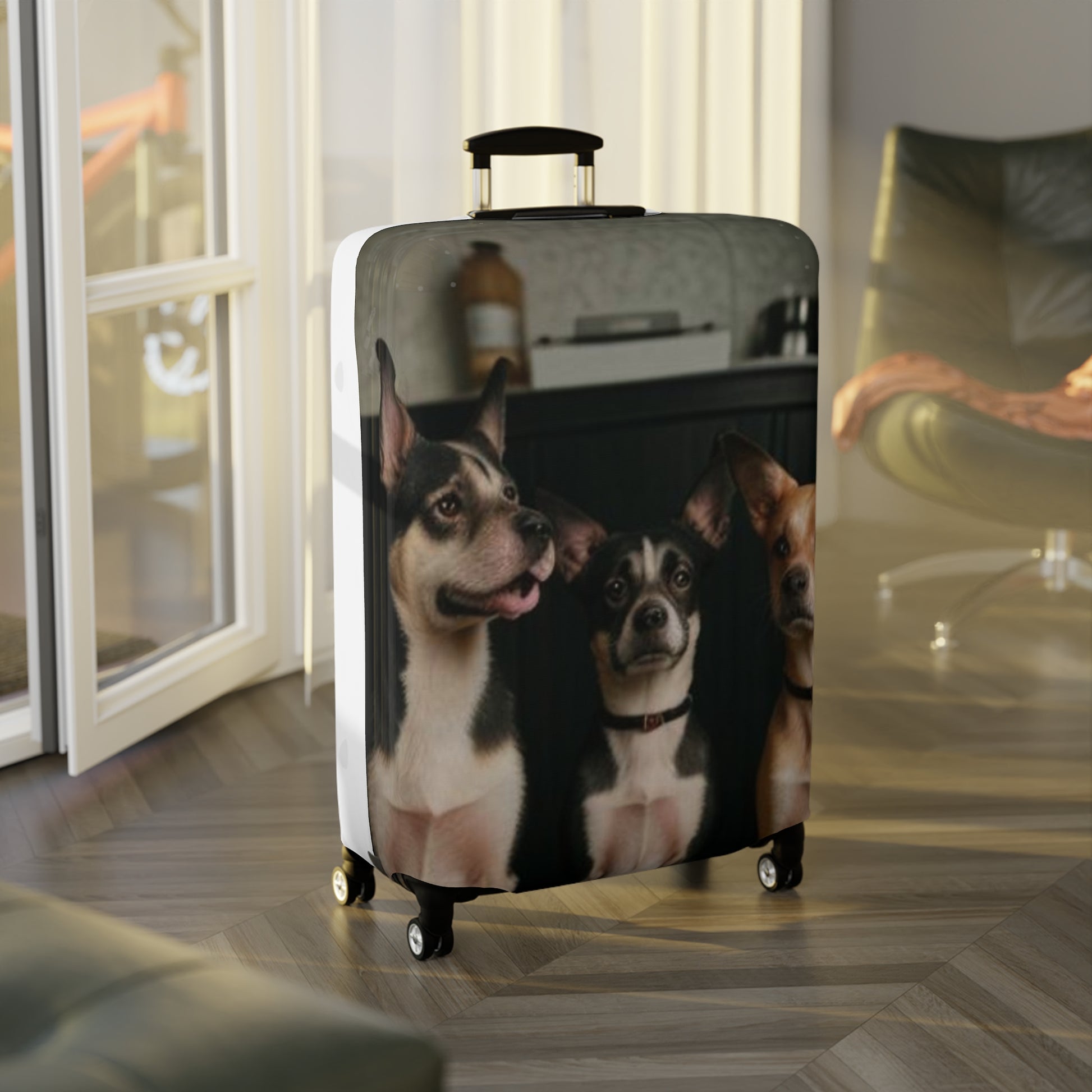 Custom-Printed Luggage Wrap - Fun Bags, Designed by You!