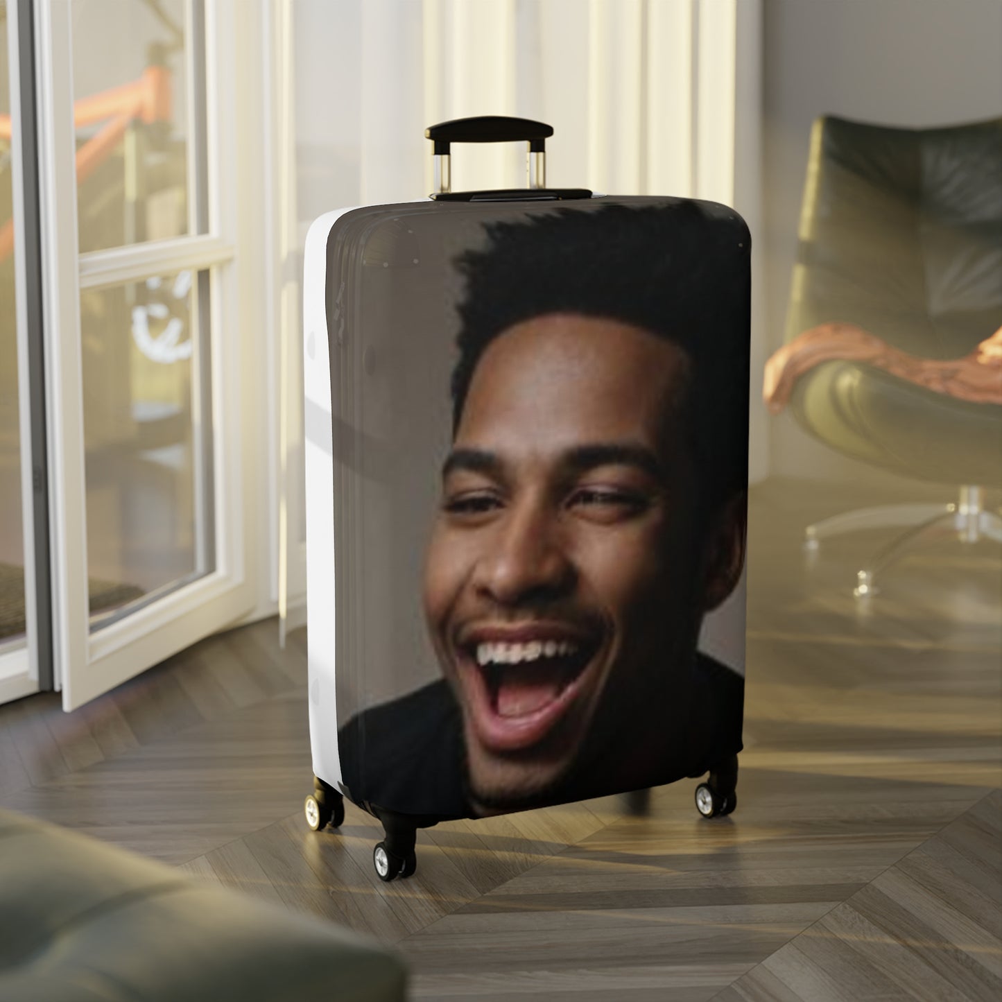 Custom-Printed Luggage Wrap - Fun Bags, Designed by You!